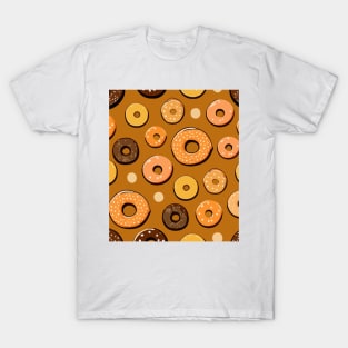 Sweet Donuts Pattern T-Shirt